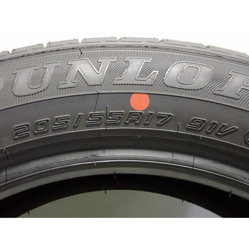 DUNLOP（ダンロップ） 【中古】205/55R17 サマータイヤ 4本セット