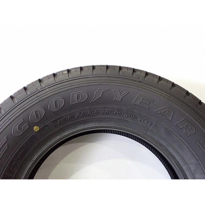 グッドイヤー（GOODYEAR） 195/80R15 107/105N サマータイヤ 4本セット