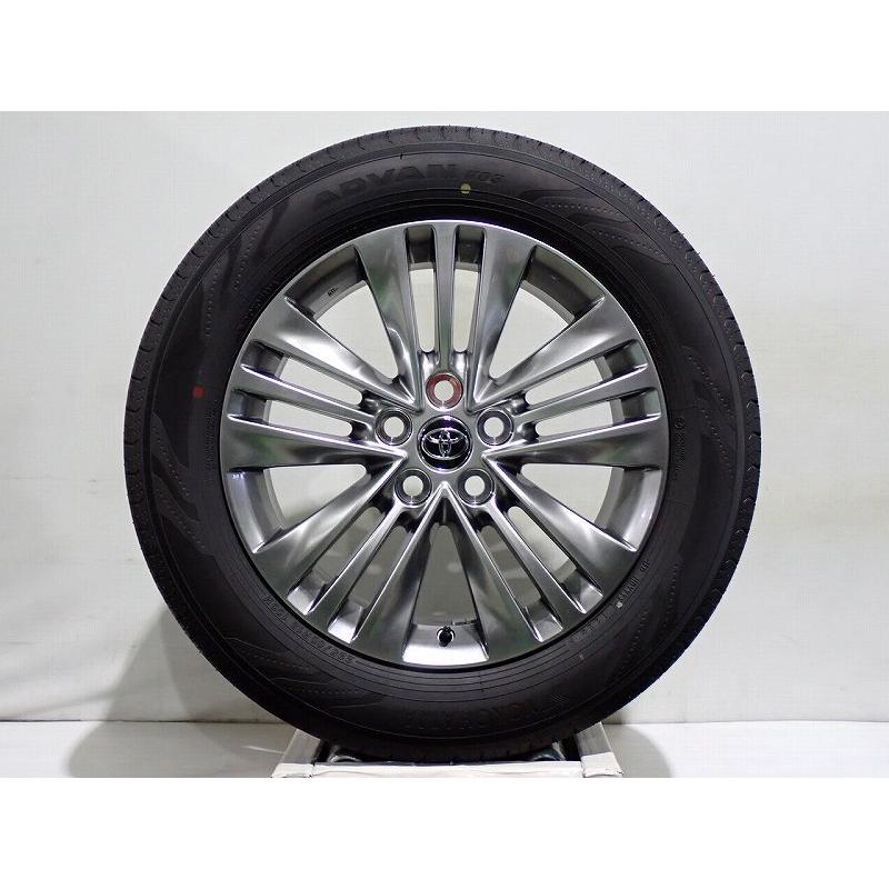 アルファード 【中古】225/60R18 サマータイヤ アルミホイール 4本 