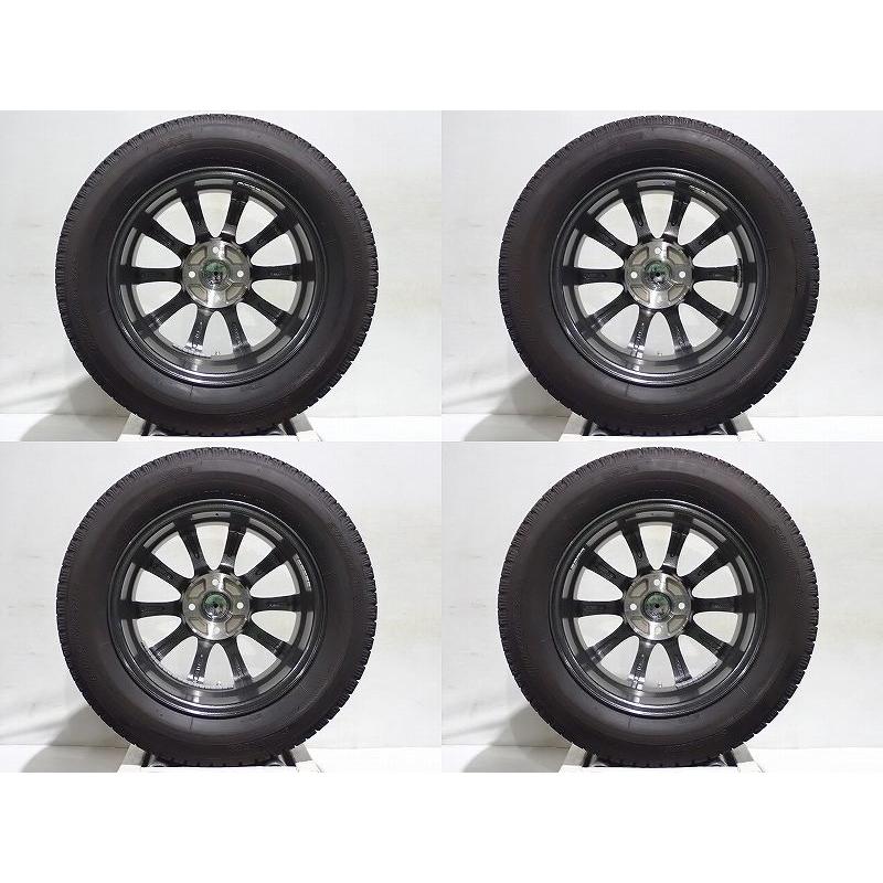 195/65R15／ブリヂストン VRX2 ホイールセット中古 冬タイヤ BRIDGESTONE（ブリヂストン） 【中古】195/65R15 スタッドレスタイヤ