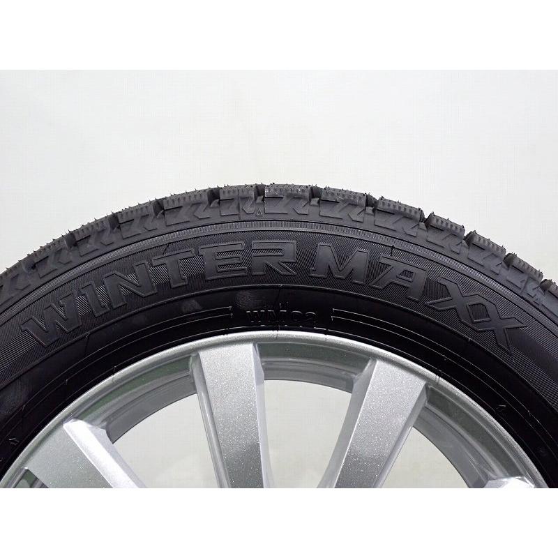 DUNLOP（ダンロップ） 185/65R15 スタッドレスタイヤ アルミホイール 4