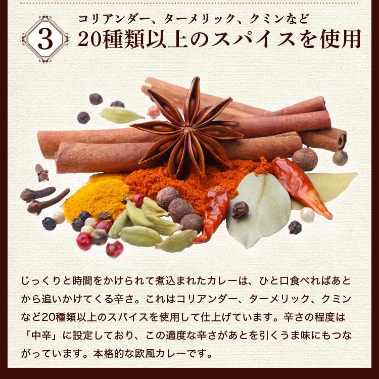 レトルトカレー 松蔵ふらんす亭 伝説の ビーフカレー レトルト カレー 180g×4パック 送料無料 |  | 05