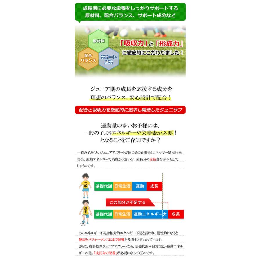 数量限定☆半額キャンペーン 】ジュニアアスリートを応援する