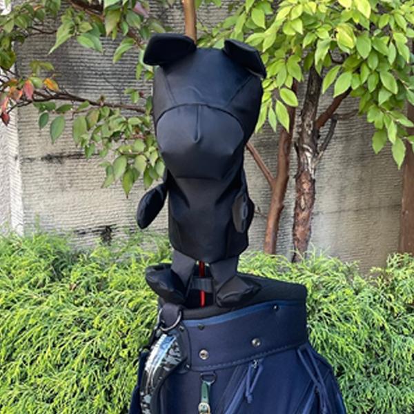 4クローバークロス パンドル ヘッドカバー【 Black pandle[防水 4クローバークロス パンドル ヘッドカバー【 Black pandle[防水