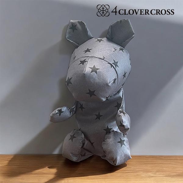 4クローバークロス パンドル ヘッドカバー【 Star pandle Gray made by 