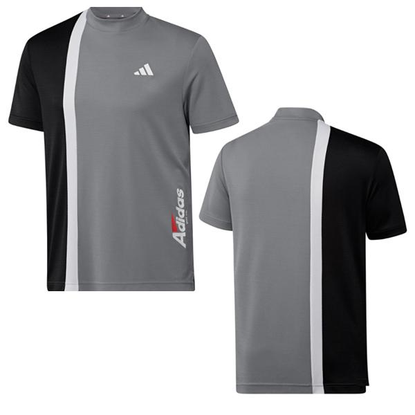 □【2024 S/S】アディダス IKK71 メンズ HEAT.RDYカラーブロックモック  adidas golf｜jngolf2010｜04