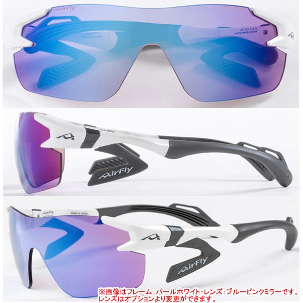 エアフライ AF-302SP レディース スポーツ サングラス ノーズパッドレス スポーツプラス AirFly ジゴスペック ZYGOSPEC 眼鏡 グラサン 26ETの画像