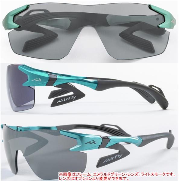 エアフライ AF-302SP レディース スポーツ サングラス ノーズパッドレス スポーツプラス AirFly ジゴスペック ZYGOSPEC 眼鏡 グラサン 26ETの画像