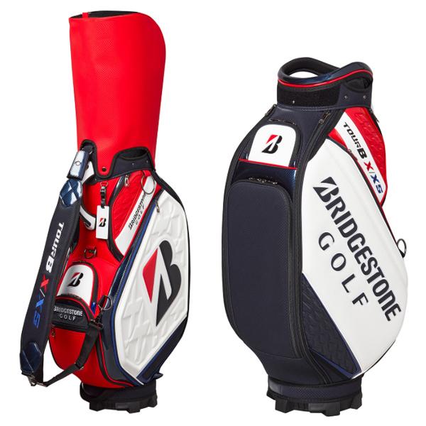 BRIDGESTONE GOLF キャディバッグ 赤白黒 BRIDGESTONE GOLF 先行予約 ブリヂストン ゴルフ 26年秋冬モデル 新色