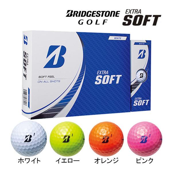 【23年モデル】ブリヂストン ゴルフボール エクストラソフト 1ダース(12球) EXTRA SOFT BRIDGESTONE GOLF