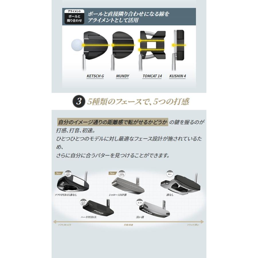 ♪ピン パター [TYNE H(タインH)] ネオマレット型 PING PUTTER 2024 パター