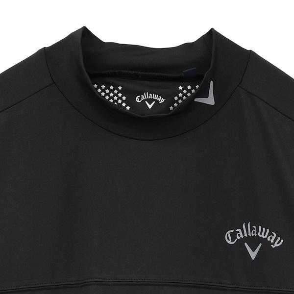 □【2024 S/S】キャロウェイ メンズ C24133101 ストレッチスムース長袖モックネックシャツ Callaway｜jngolf2010｜06