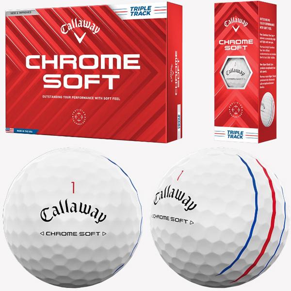 ★【2ダース(24球)セット】【24年モデル】キャロウェイ クロムソフト ボール Callaway CHROME SOFT GOLF BALL｜jngolf2010｜06