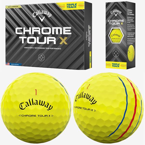 ★【2ダース(24球)セット】【24年モデル】キャロウェイ クロムツアー エックス ボール Callaway CHROME TOUR X GOLF BALL｜jngolf2010｜07