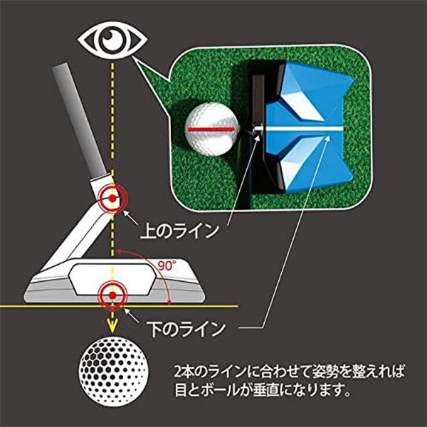 【2023年継続モデル】クロスパット パター ステルス2.0 ネオマレット型  CROSS PUTT STEALTH2.0 PUTTER    三角構造 デュアルアラインメント 特許技術｜jngolf2010｜03