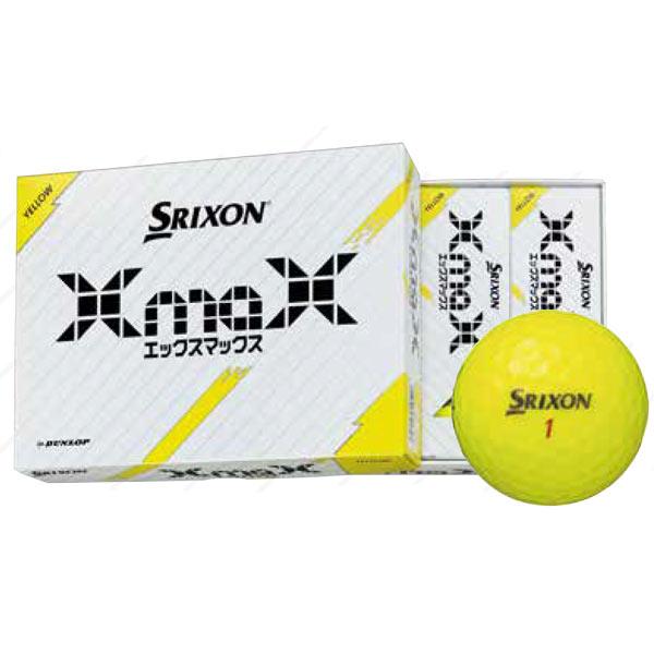 新品 スリクソン xmax ゴルフボール ３ダース srixon DUNLOP SRIXON 3ダース(36球)セット スリクソン ゴルフボール XmaX エックス