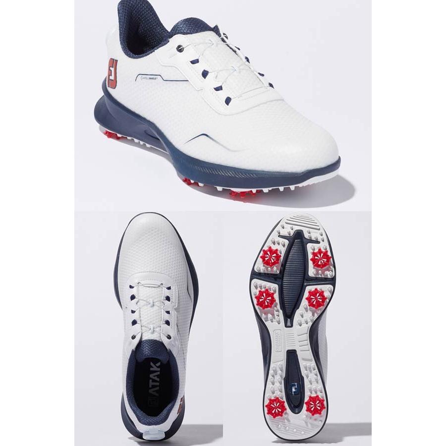 【メール便】 ★【22年AWモデル】フットジョイ ゴルフシューズ FJ アタック ボア 53380 (ホワイト) 横幅(ウィズ)/W FOOTJOY ATAK BOA 【1777335485】(9238円)