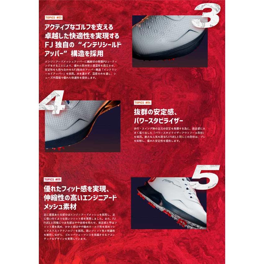 【メール便】 ★【22年AWモデル】フットジョイ ゴルフシューズ FJ アタック ボア 53380 (ホワイト) 横幅(ウィズ)/W FOOTJOY ATAK BOA 【1777335485】(9238円)