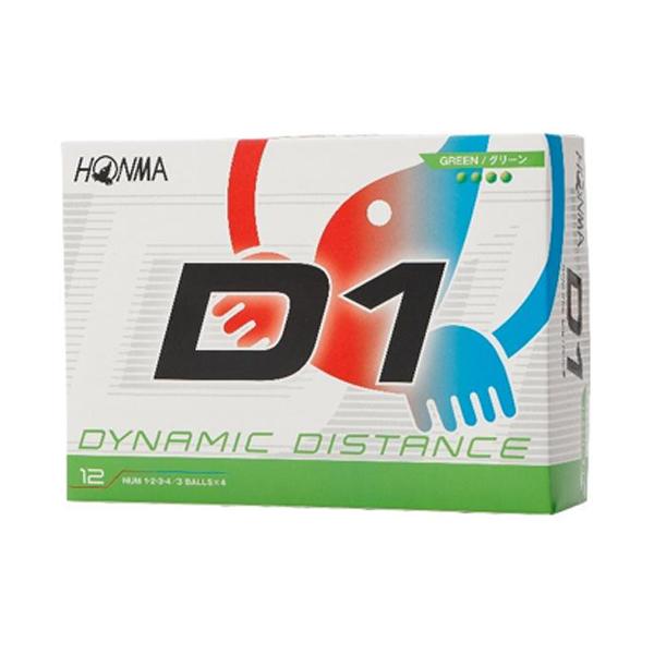 HONMA GOLF（本間ゴルフ） D1 ボール 1ダース(12球入り) 2026年モデル