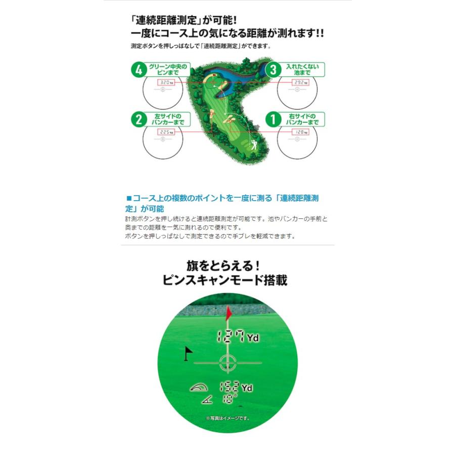 【20年モデル】 ケンコー トキナー レーザーレンジファインダー Winshot ウィンショット KLR-600M レーザー距離計測器 KENKO TOKINA｜jngolf2010｜03