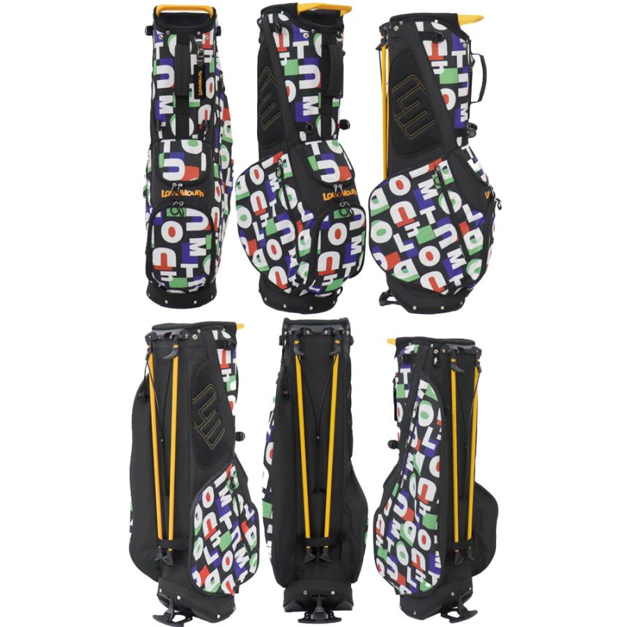 LOUDMOUTH 新作 ラウドマウス ゴルフ スタンドキャディバッグ