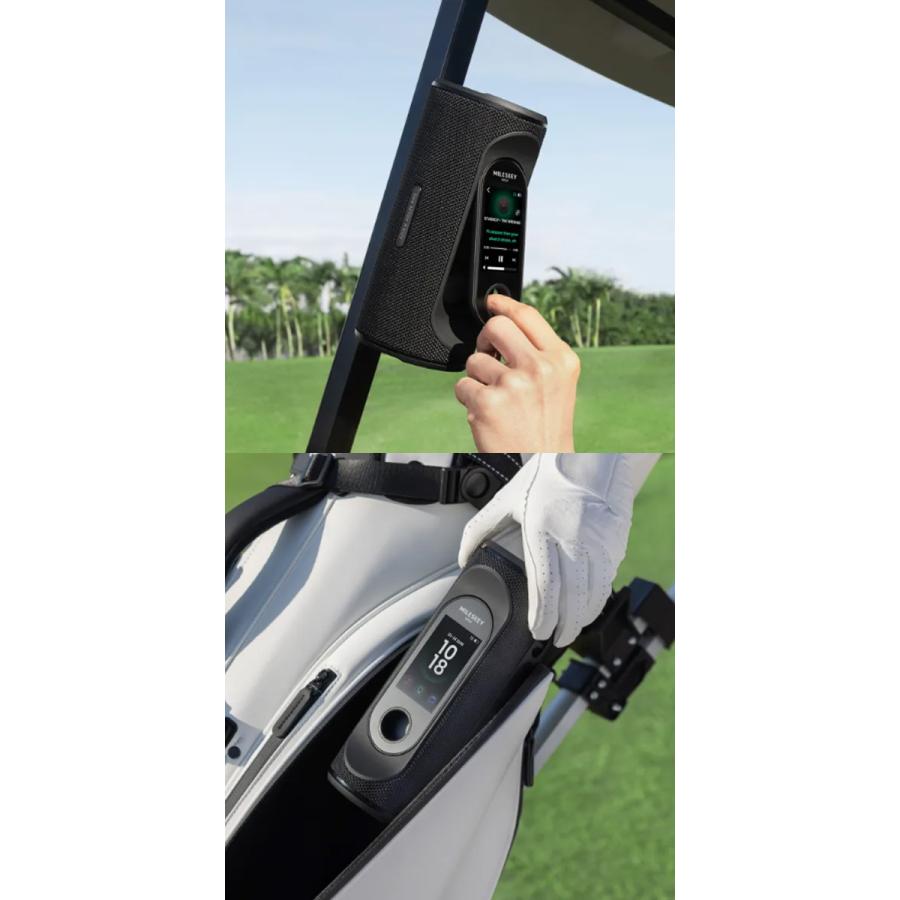 Mileseey マイルシー ゴルフ GeneSonic Pro 着脱式 ゴルフ GPS