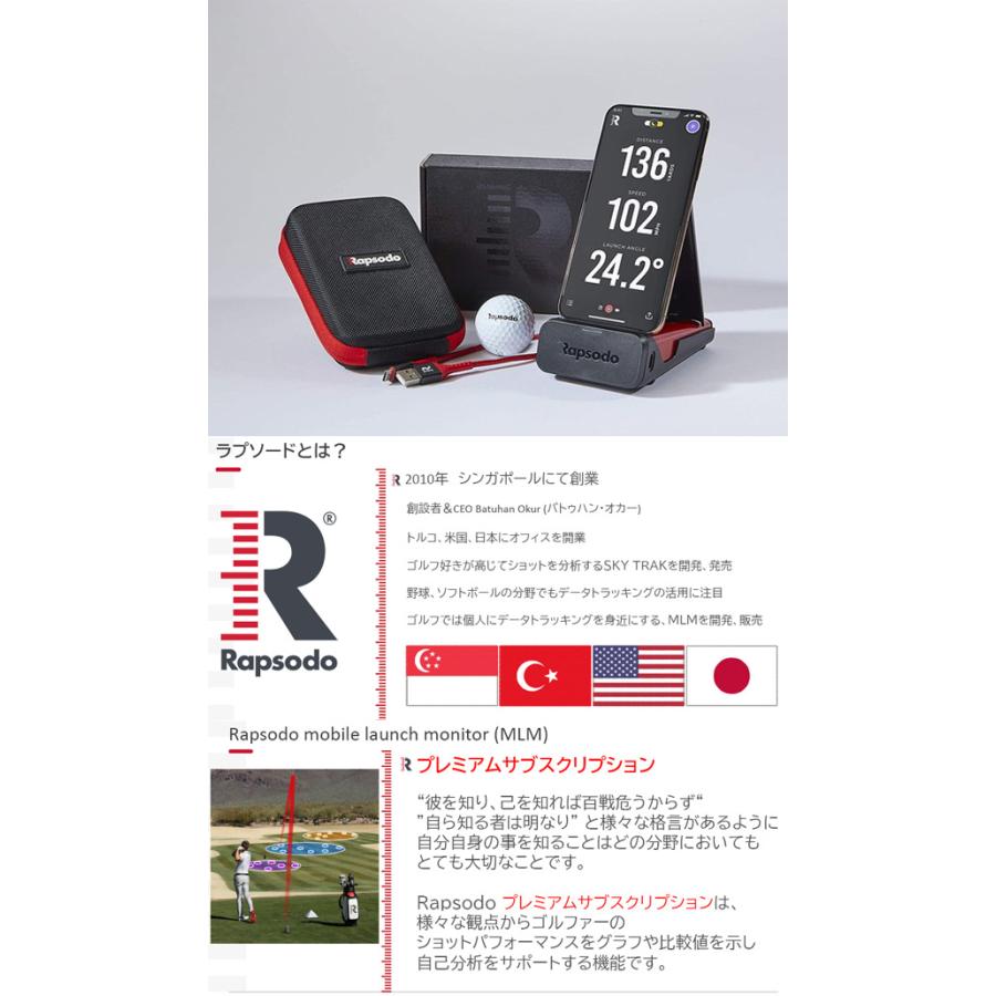 ♪【23年モデル】 ラプソード  モバイルトレーサーMLM GY 弾道測定分析機器  Rapsodo mobile launch monitor｜jngolf2010｜02