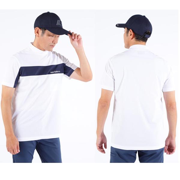 New Balance Golf ニューバランス ゴルフ メンズ 半袖 モック New Balance Golf ニューバランス ゴルフ メンズ 半袖 モック