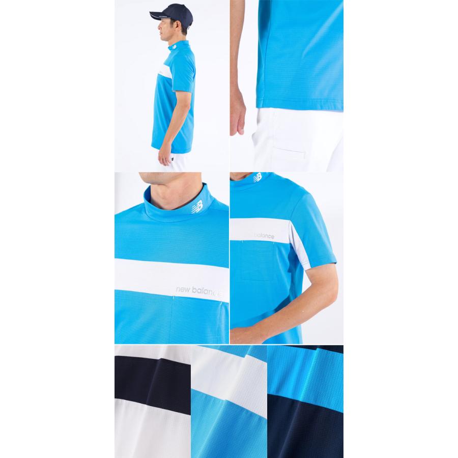 New Balance Golf ニューバランス ゴルフ メンズ 半袖 モック New Balance Golf ニューバランス ゴルフ メンズ 半袖 モック