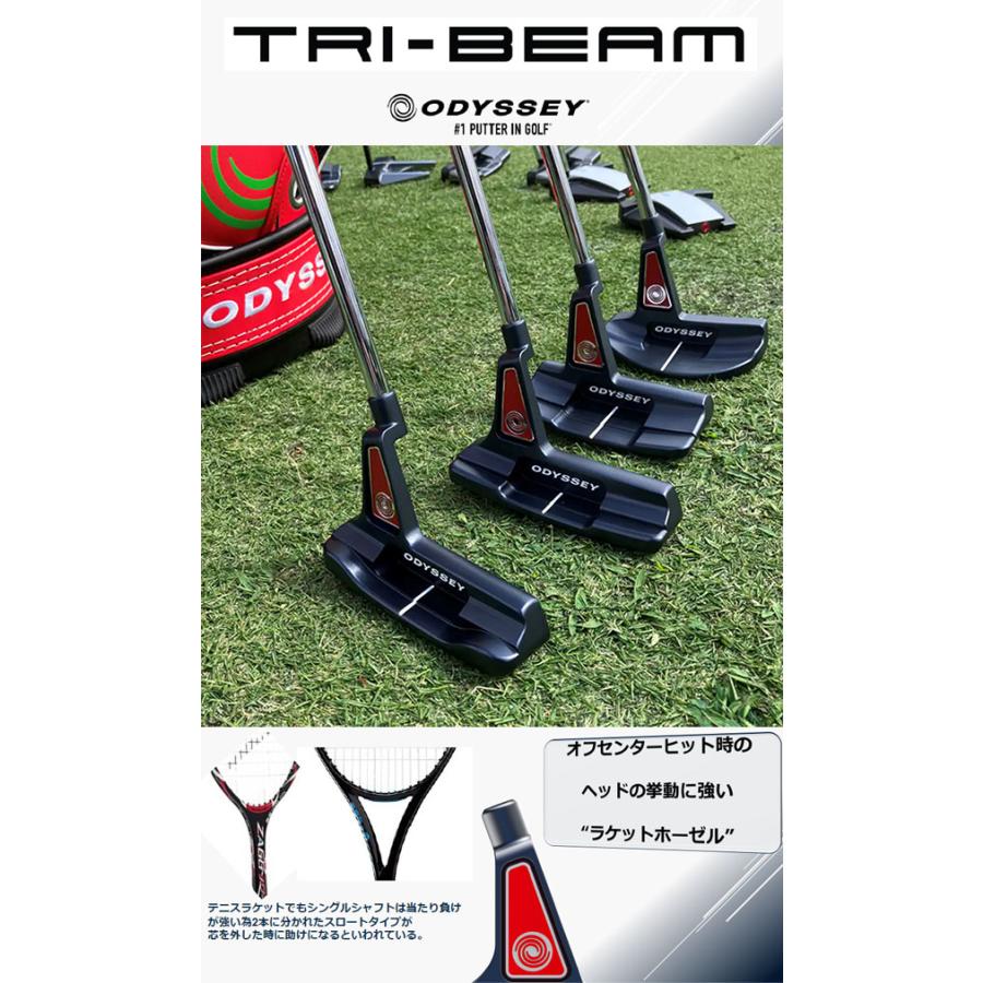 23年モデル】オデッセイ トライビーム ダブルワイド パター [ストロークラボ 70C シャフト] ODYSSEY TRI-BEAM Callaway  :ody-tribeam-dw:Japan Net Golf ヤフー店 通販 
