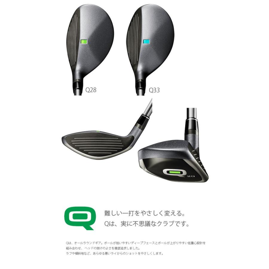 PRGR 【18年モデル】 プロギア Q(キュー) Q28/ Q33