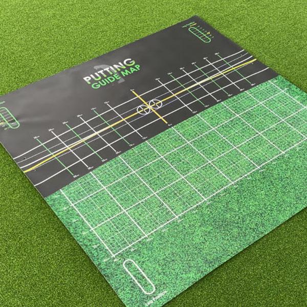 パターガイドマップ パッティング練習器具 パターマット PUTTER GUIDE