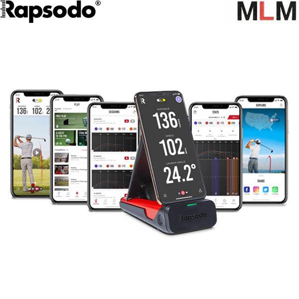 【21年モデル】 ラプソード MLM (モバイルローンチモニター) GPS距離計測器 Rapsodo Mobile Launch Monitor｜jngolf2010
