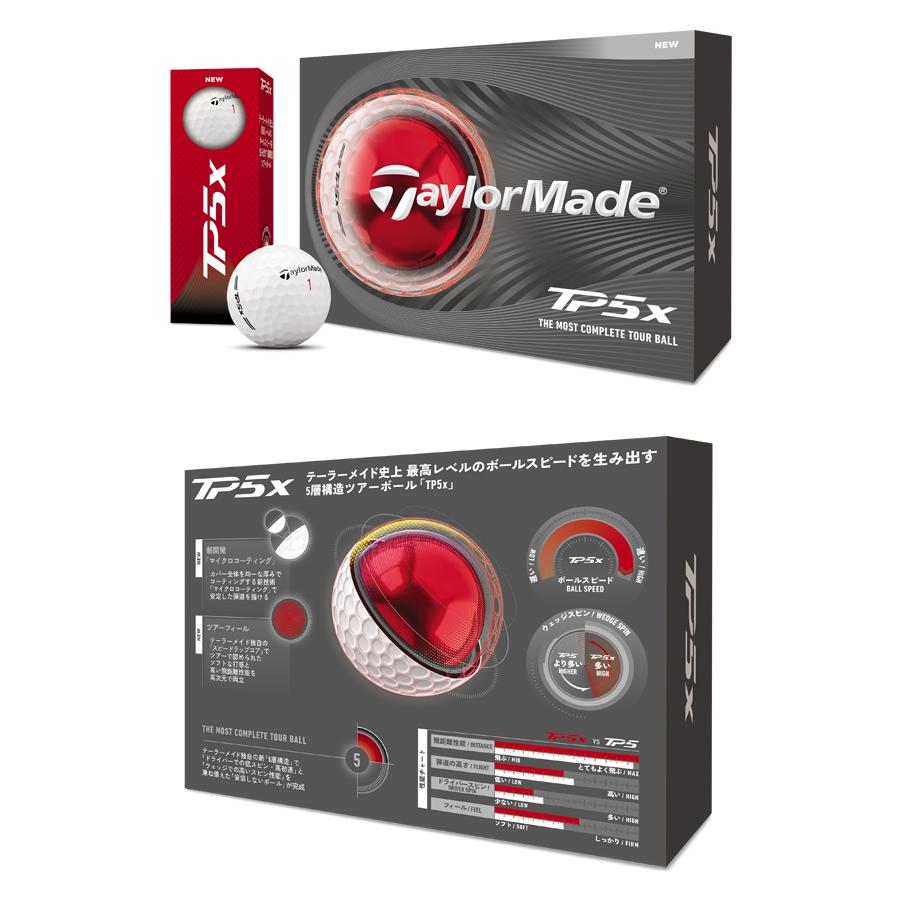TaylorMade（テーラーメイド） ゴルフ 2026年モデル 新作 TP5/TP5x 1
