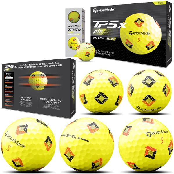 ⑨ 24個 テーラーメイドTaylorMade TP5,TP5X PIX TaylorMade 2024 TP5X pix 3.0 Golf Balls | Dick's Sporting Goods