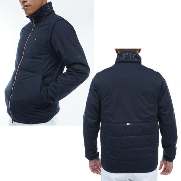 ◎★【2023 A/W】トミーヒルフィガー ゴルフ メンズ パテッド 2WAYキルティングジャケット THMA388 TOMMY HILFIGER GOLF｜jngolf2010｜06