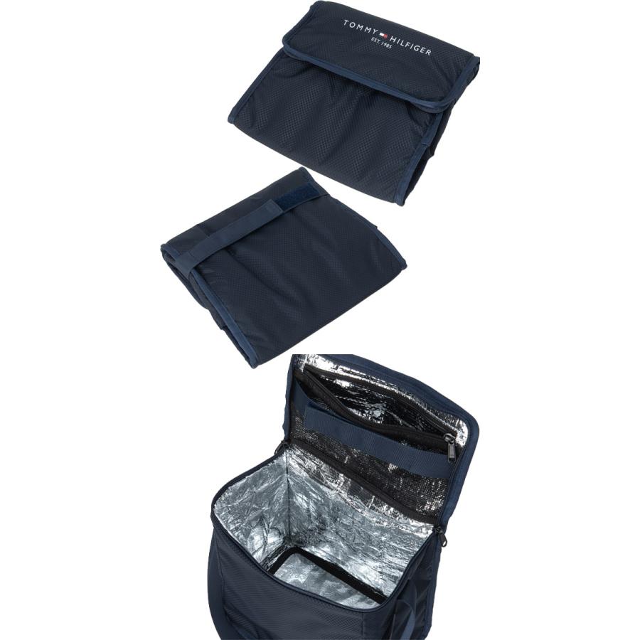 新作 トミーヒルフィガー ゴルフ クールバッグ コンパクト THMG5SEB TOMMY HILFIGER GOLF 保冷バッグ クーラーバッグ ネイビー 25SSE 10PT ASRの画像