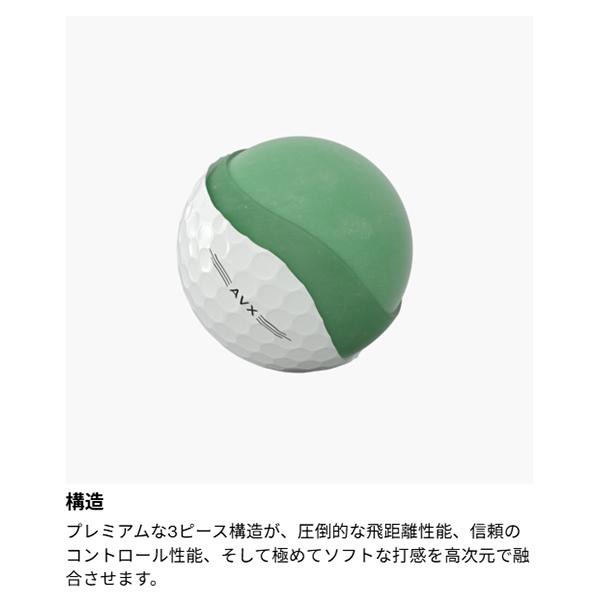 Titleist（タイトリスト） 新作 ゴルフボール エーブイエックス 26年