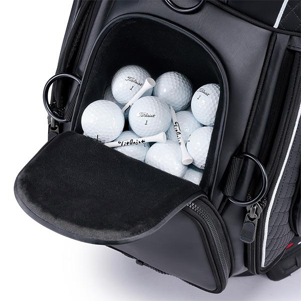 Titleist タイトリスト ゴルフ キャディバッグ カート 5分割 ブラック Titleist（タイトリスト） ゴルフ 26年秋冬モデル 新作 ツアーキャディ
