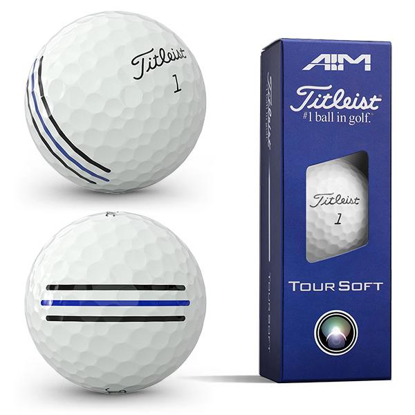 2026年ニューモデル　タイトリスト ツアーソフトAIM　3ダース Titleist（タイトリスト） 3ダースセット 新作 ゴルフボール ツアー
