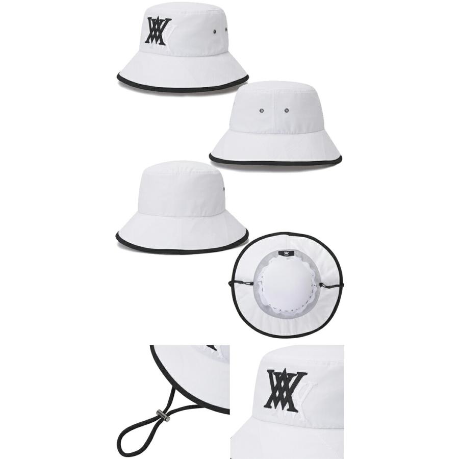 ♪【23年モデル】アニューゴルフ AGDUUCP50 アニューダブルロゴバケットハット ANEW GOLF ANEW DOUBLE LOGO BUCKET HAT｜jngolf2010｜05