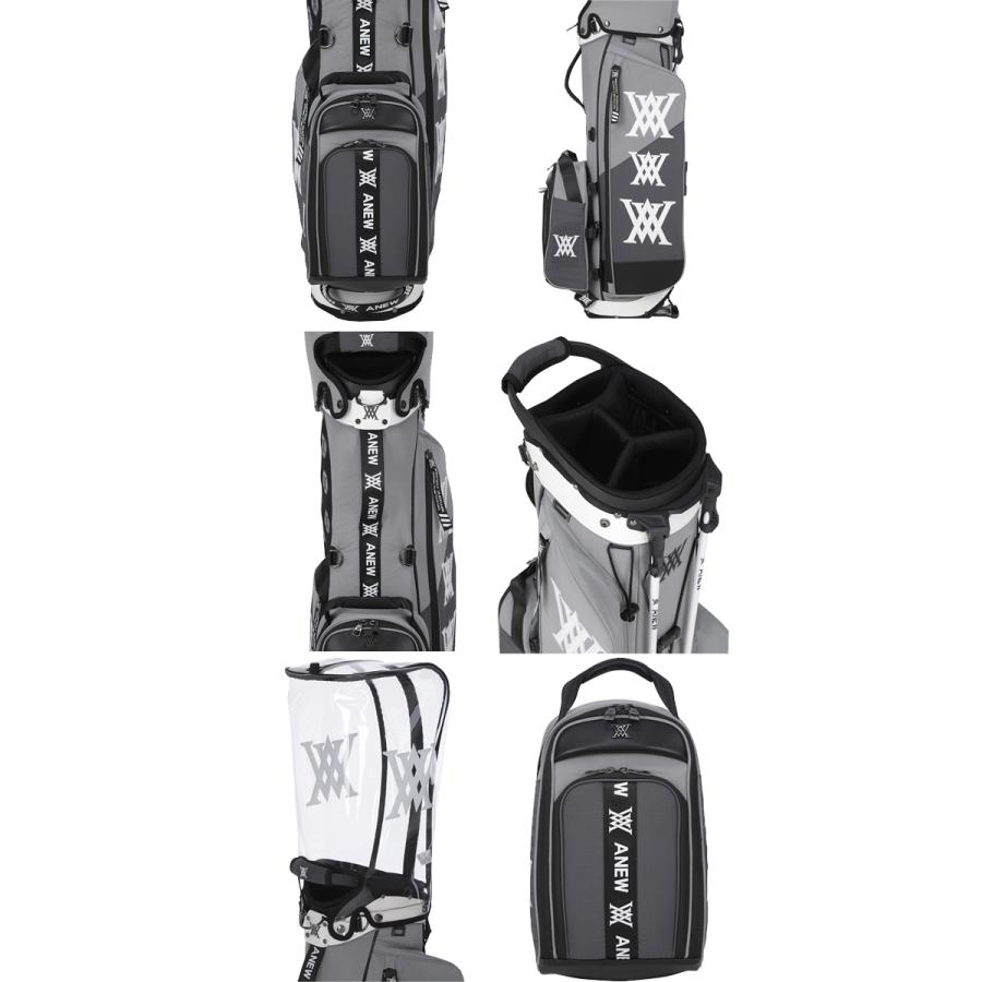 ♪【23年モデル】アニューゴルフ AGEUUSB01 NEW OG2スタンドバッグ ANEW GOLF NEW OG2 STAND BAG SB CB MINT KHAKI GRAY｜jngolf2010｜09