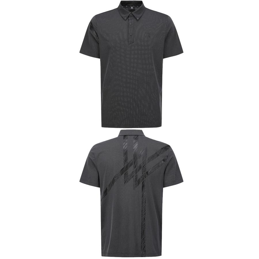 アニュー ゴルフ メンズ Tシャツ AGFMMTS07 シグネチャー ロゴ 