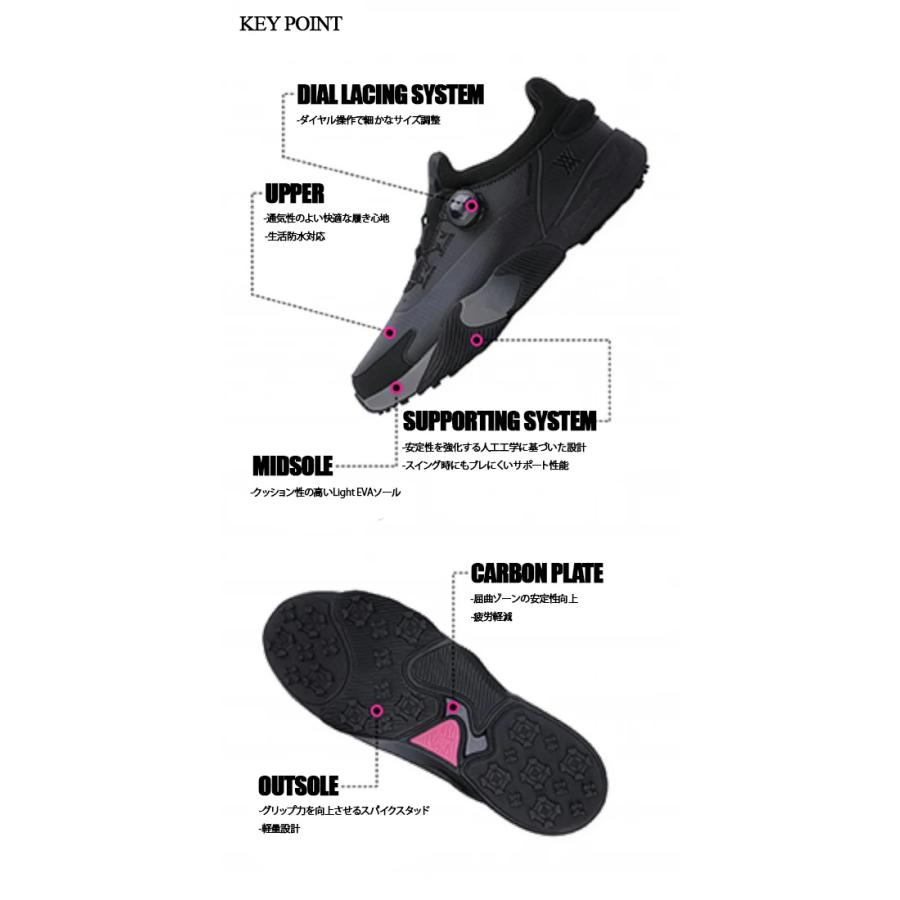 アニュー ゴルフ メンズ バース シューズ AGFUMSH01 MEN BIRTH SHOES
