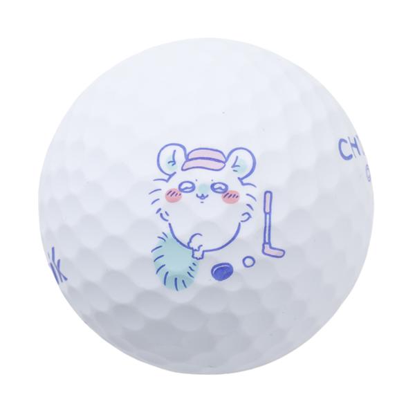 ちいかわ ゴルフ ボール 4個入り VOLVIK カラーミックス ハチワレ