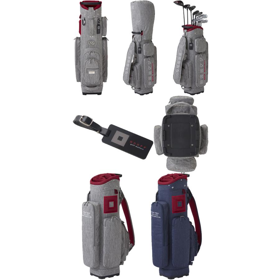 ONOFF（オノフ） ゴルフ キャディバッグ OB0225 ONOFF Caddie Bag CB