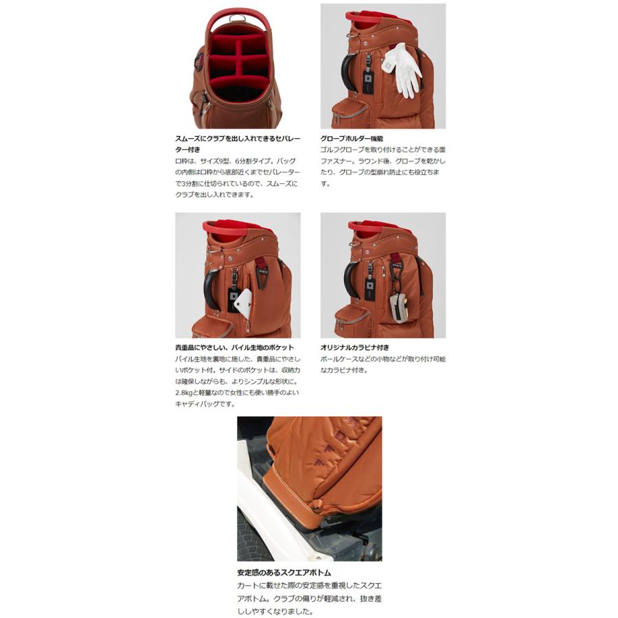 ONOFF（オノフ） ゴルフ キャディバッグ OB0424 ONOFF GOLF Caddie Bag