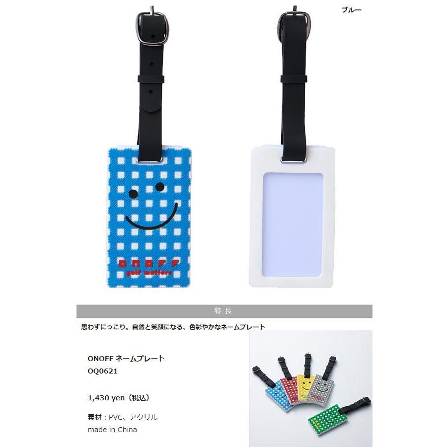 【22年継続モデル】オノフ ネームプレート OQ0621 Name Plate ONOFF｜jngolf2010｜02