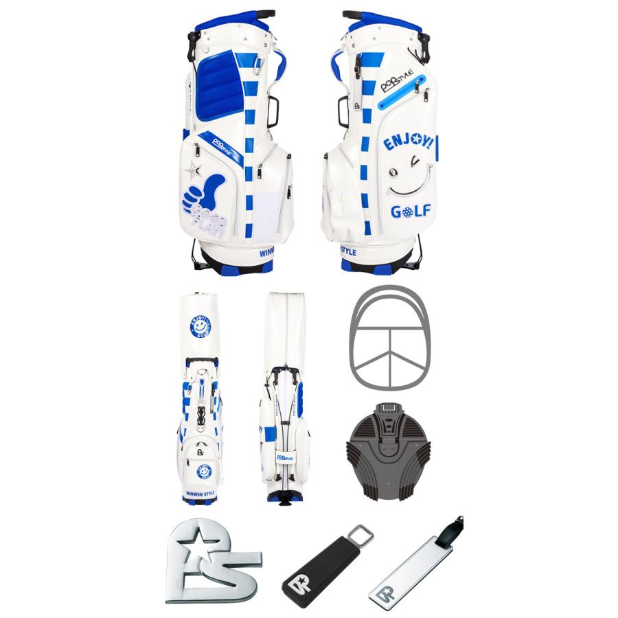 ウィンウィンゴルフ エンジョイゴルフ パール スタンドキャディバッグ CB-138/CB-139/CB-140/CB-141/CB-142 STAND BAG ENJOY GOLF Pearl WINWIN 26ET_11