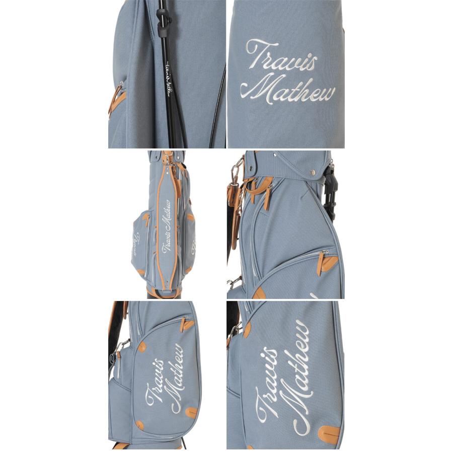TravisMathew★トラヴィスマシュー★9.0型★軽量★美品★スタンド TRAVISMATHEW トラヴィスマシュー ゴルフ キャディバッグ メンズ